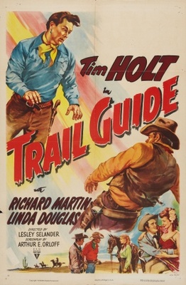 Trail Guide movie poster (1952) wooden framed poster