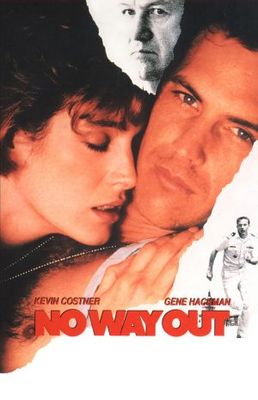 No Way Out movie poster (1987) canvas poster
