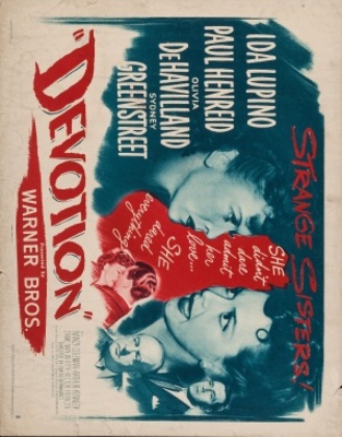Devotion movie poster (1946) poster with hanger