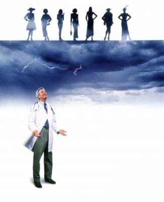 Dr. T & the Women movie poster (2000) wood print