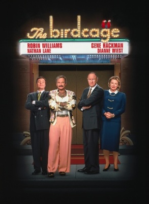 The Birdcage movie poster (1996) metal framed poster