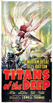 Titans of the Deep movie poster (1938) canvas poster
