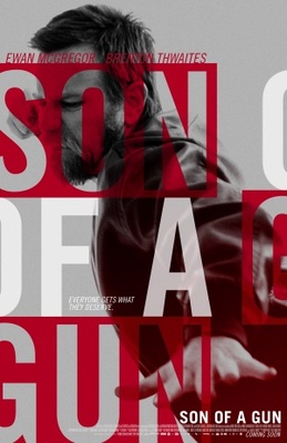 Son of a Gun movie poster (2014) pillow