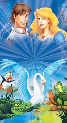 The Swan Princess movie poster (1994) pillow