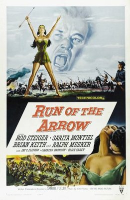 Run of the Arrow movie poster (1957) t-shirt