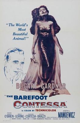 The Barefoot Contessa movie poster (1954) Stickers MOV_cb541c3d