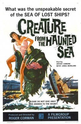 Creature from the Haunted Sea movie poster (1961) poster