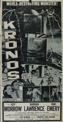 Kronos movie poster (1957) wooden framed poster