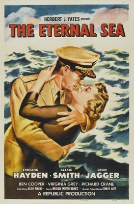 The Eternal Sea movie poster (1955) sweatshirt