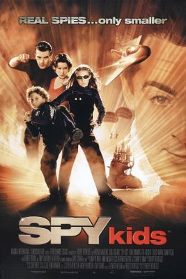 Spy Kids movie poster (2001) metal framed poster