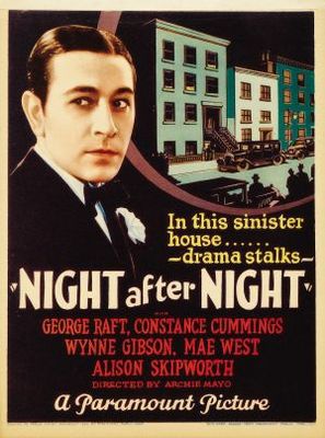 Night After Night movie poster (1932) Stickers MOV_cb8d2483
