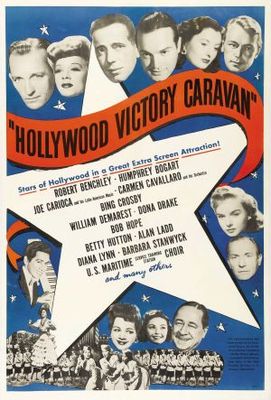 Hollywood Victory Caravan movie poster (1945) Stickers MOV_cb91803c