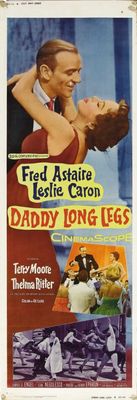 Daddy Long Legs movie poster (1955) sweatshirt