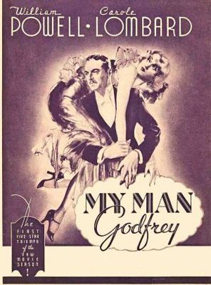 My Man Godfrey movie poster (1936) pillow