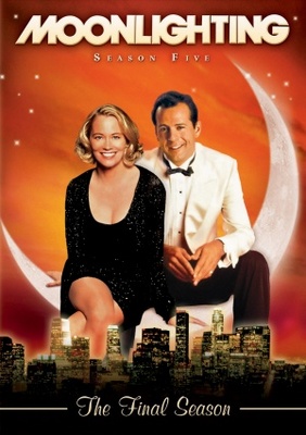 Moonlighting movie poster (1985) pillow