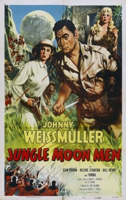 Jungle Moon Men movie poster (1955) mouse pad
