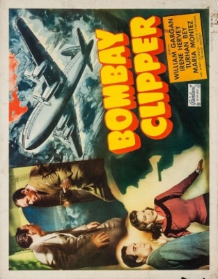 Bombay Clipper movie poster (1942) metal framed poster