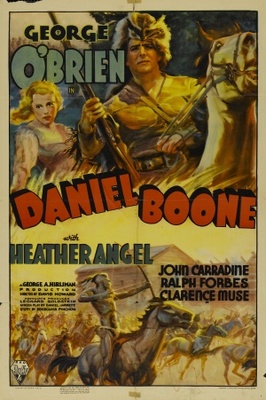 Daniel Boone movie poster (1936) poster with hanger