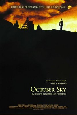 October Sky movie poster (1999) wooden framed poster