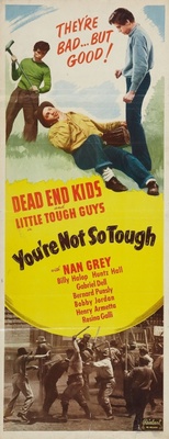 You're Not So Tough movie poster (1940) wooden framed poster