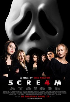 Scream 4 movie poster (2010) poster with hanger