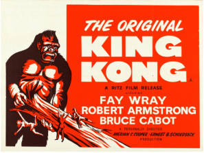 King Kong movie poster (1933) Mouse Pad MOV_cbhsq6be