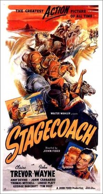 Stagecoach movie poster (1939) Longsleeve T-shirt