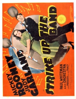 Strike Up the Band movie poster (1940) pillow