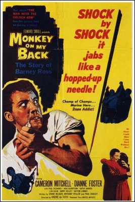 Monkey on My Back movie poster (1957) Stickers MOV_cc1310cb