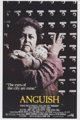 Angustia movie poster (1987) canvas poster