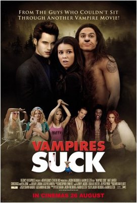 Vampires Suck movie poster (2010) pillow