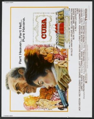 Cuba movie poster (1979) wooden framed poster