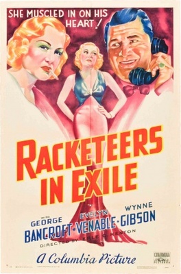 Racketeers in Exile movie poster (1937) poster with hanger