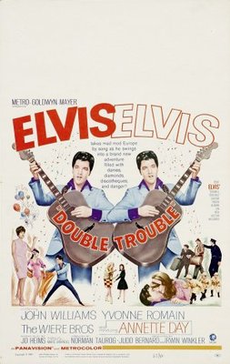 Double Trouble movie poster (1967) poster with hanger