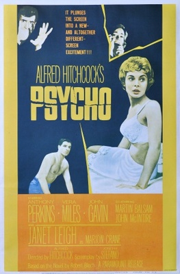 Psycho movie poster (1960) Stickers MOV_ccb5aa61