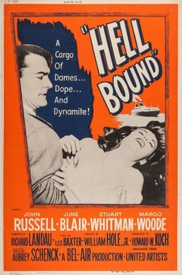 Hell Bound movie poster (1957) Stickers MOV_ccd58f21