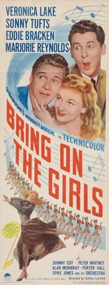 Bring on the Girls movie poster (1945) tote bag