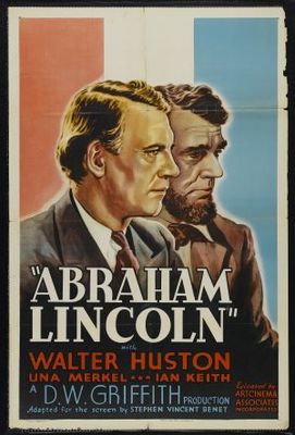 Abraham Lincoln movie poster (1930) pillow
