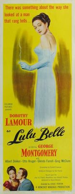 Lulu Belle movie poster (1948) wood print