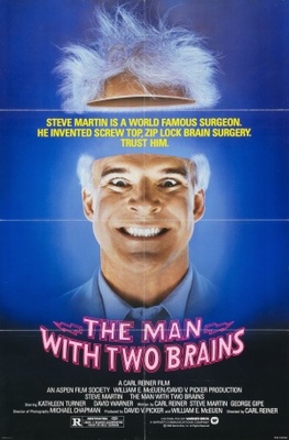 The Man with Two Brains movie poster (1983) Stickers MOV_cce314ff