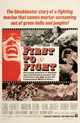 First to Fight movie poster (1967) wood print