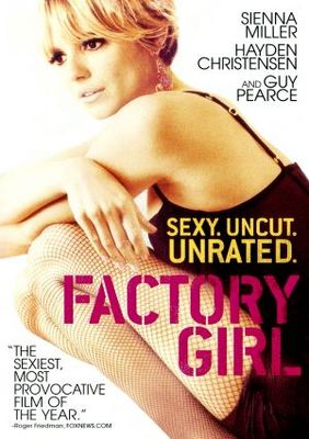 Factory Girl movie poster (2006) canvas poster