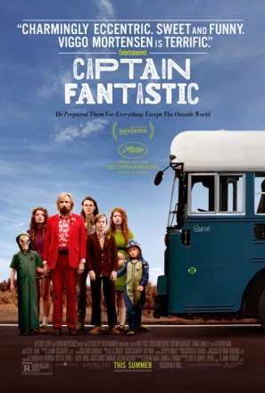 Captain Fantastic movie poster (2016) mouse pad