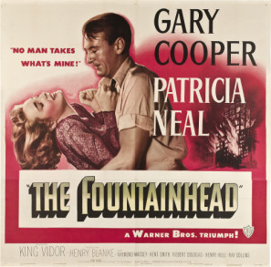 The Fountainhead movie poster (1949) poster