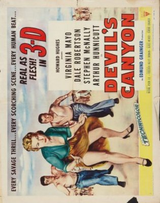 Devil's Canyon movie poster (1953) tote bag
