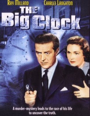 The Big Clock movie poster (1948) wooden framed poster