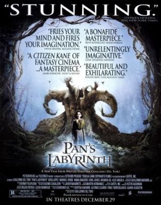 El laberinto del fauno movie poster (2006) poster with hanger