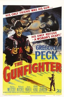 The Gunfighter movie poster (1950) mouse pad