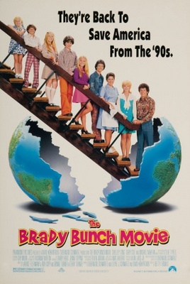The Brady Bunch Movie movie poster (1995) poster with hanger