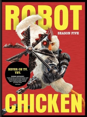 Robot Chicken movie poster (2005) t-shirt